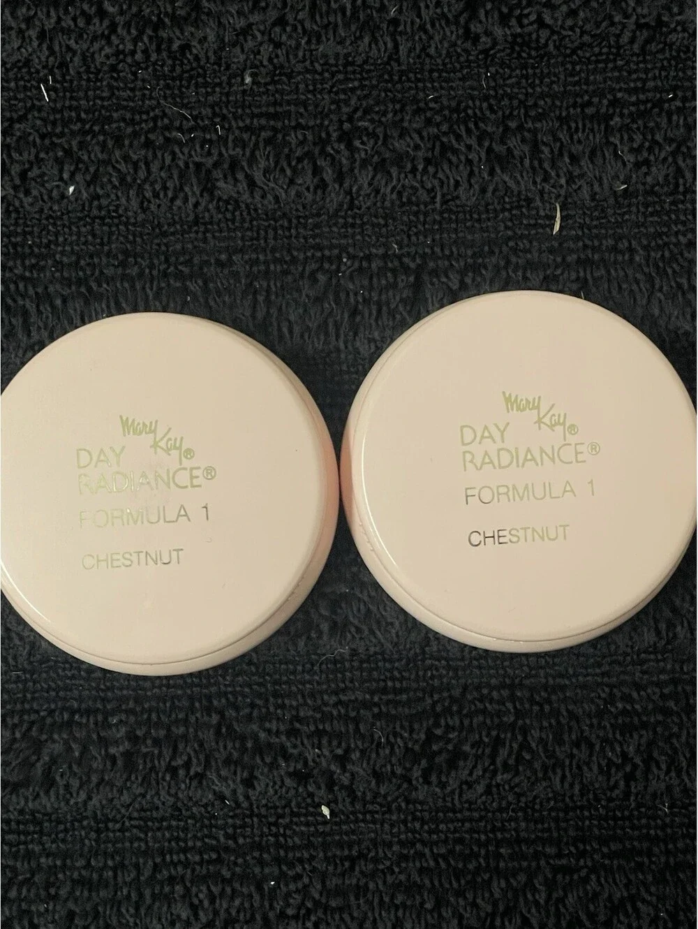 Vintage Mary Kay Day Radiance Formula 1 Chestnut NOS Lot Of 2